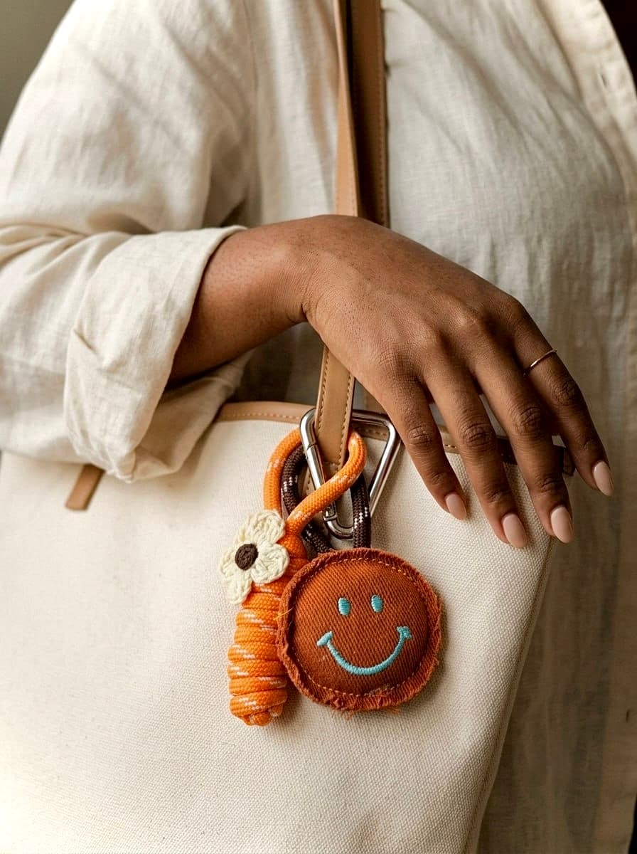 The Smile Bag Charm