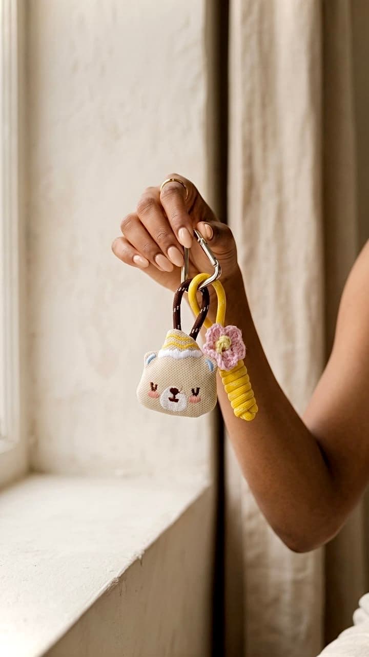 The "Flora-Bear" Charm